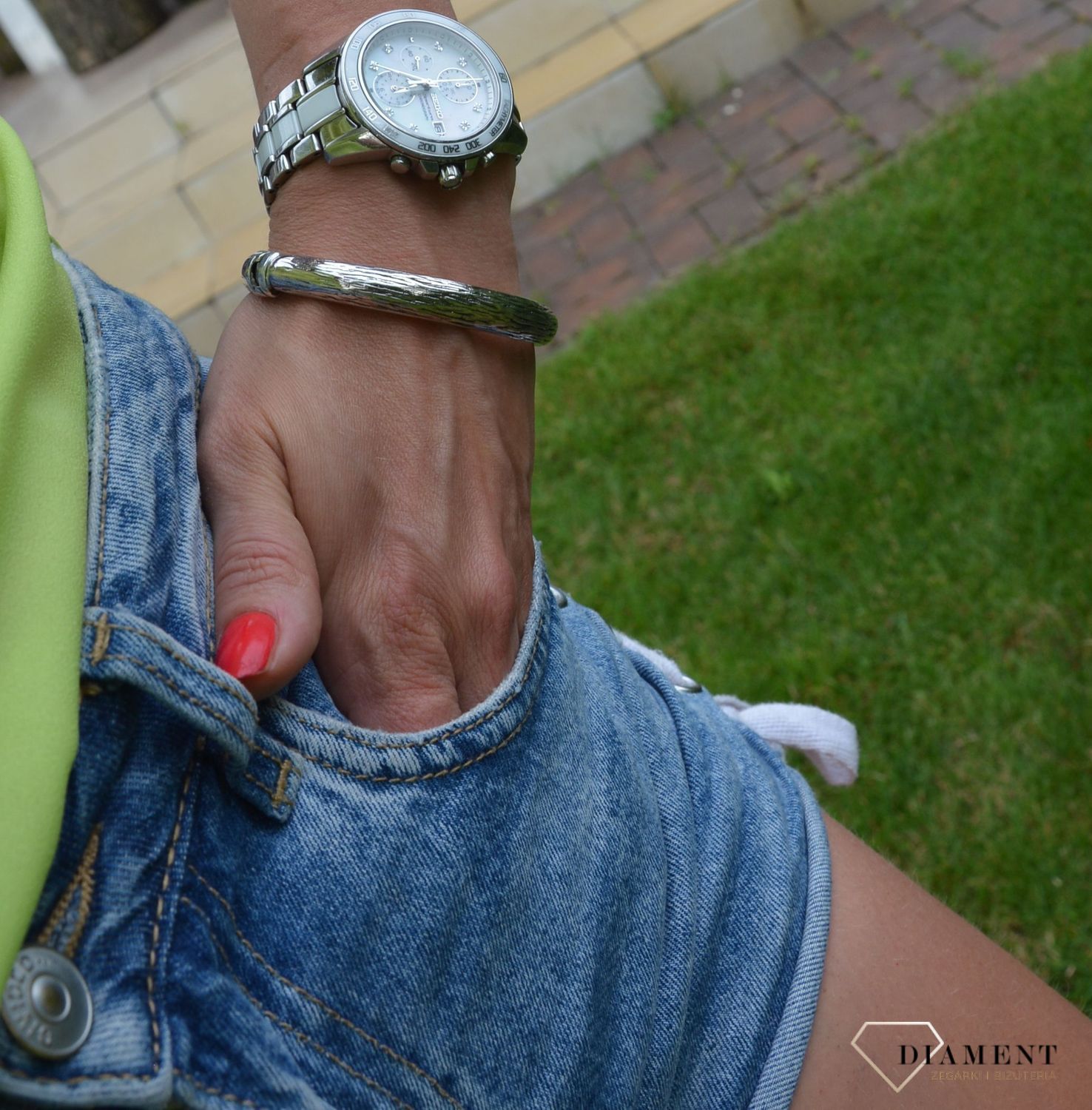 Bransoletka srebrna damska   ✓Sztywne bransoletki otwierane✓ Srebrne bransoletki w sklepie zegarki-diament.pl✓ Autoryzowany sklep✓ Kurier Gratis 24h✓ Gwarancja najniższej ceny.jpg